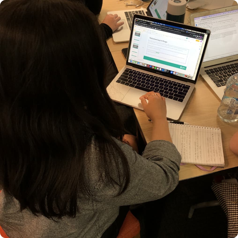 Student logging activity