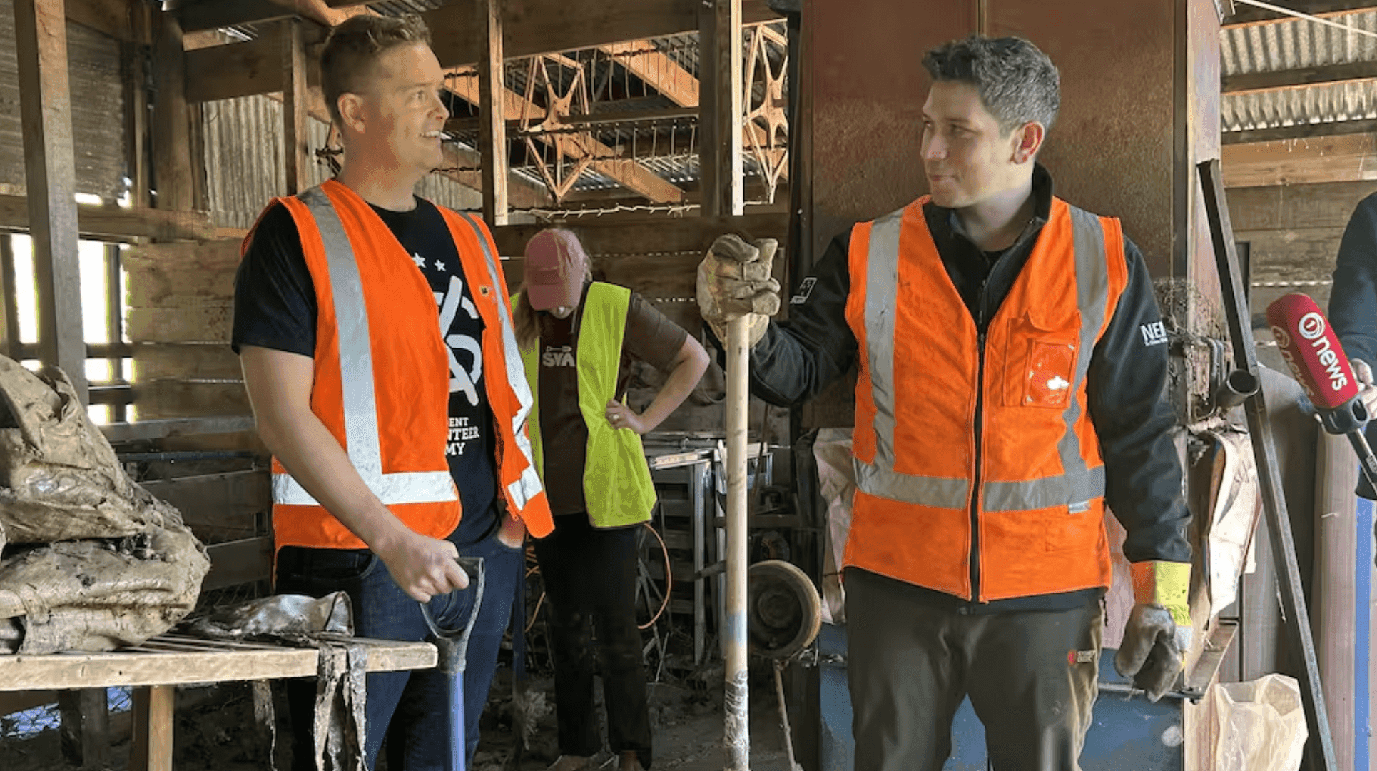 1News reports Government grant supporting SVA flood response